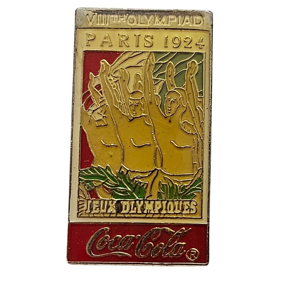 1996 Alanta Olympics Historical Summer Poster Series Pin 1924 Paris